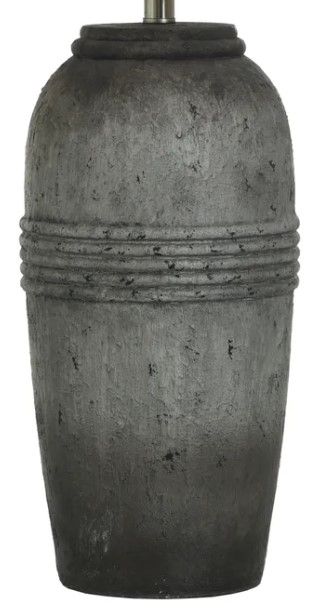 Stylecraft Poly Gunmetal Table Lamp -2