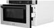 ZLINE Autograph Edition 1.2 Cu. Ft. Stainless Steel/Matte Black Microwave Drawer-2