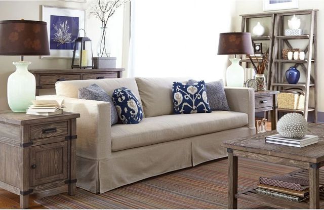 Kincaid® Foundry Driftwood Chairside Table-2