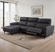 Furniture of America® Theola Black Power Reclining Sectional with Left Chaise-2