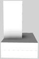 Vent-A-Hood® 30" White Contemporary Wall Mounted Range Hood-1