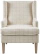 Olliix by Martha Stewart Beige Decker Accent Armchair-0