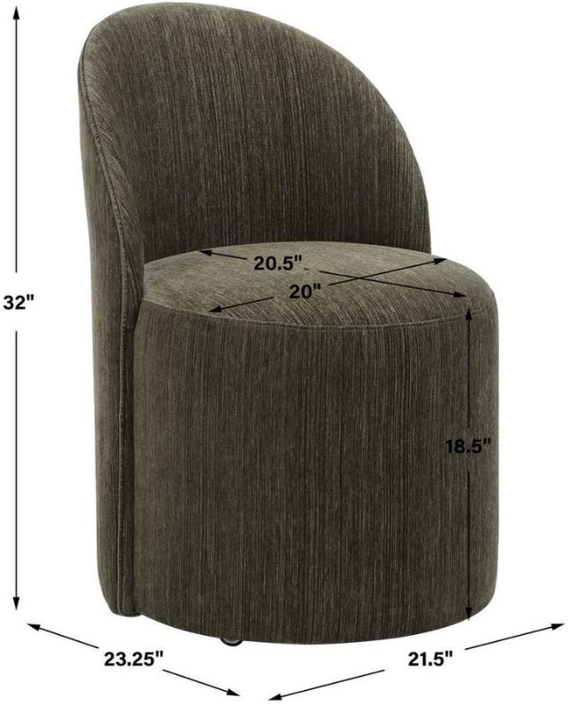 Uttermost® Roll With It Herb Dining Chair-2