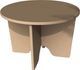 Unwasted® Bond Tan Plastic Outdoor Accent Table-0