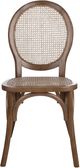 Moe's Home Collection Rivalto 2-Piece Brown Dining Chair Set-1