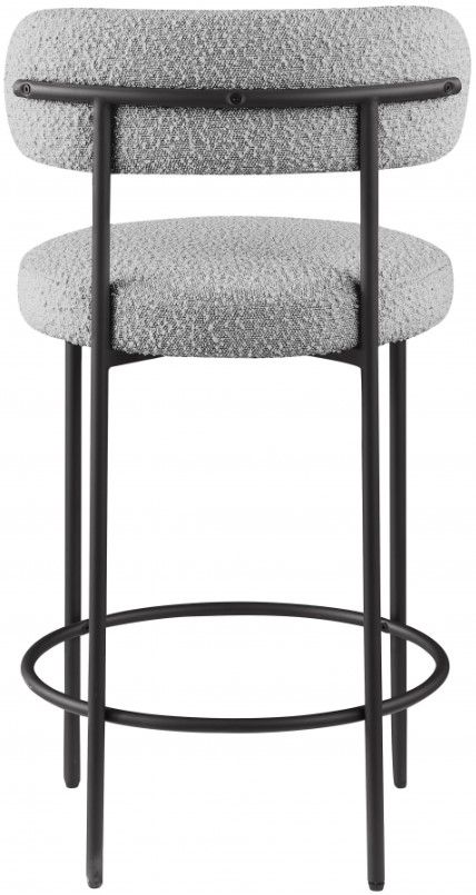 Meridian Furniture Beacon Gray Counter Stool-3