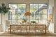 Universal Explore Home™ Weekender Coastal Living Home Santa Rosa White Split Rattan Arm Chair-1