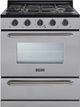 Unique® Appliances Off-Grid 30” Stainless Steel Freestanding Gas Range-0