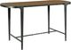 Hammary® Olmsted Rustic Oak Oval Counter Table with Black Base-0