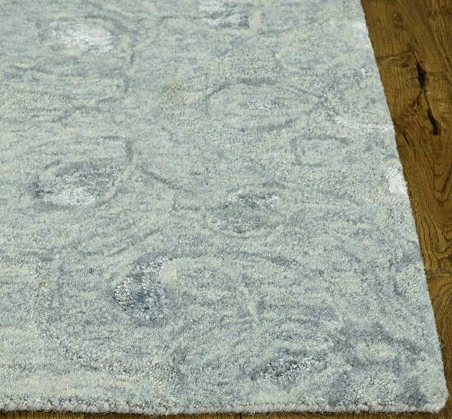 KAS Rugs Serenity Seafoam Ashley 5'x7' Area Rug-1