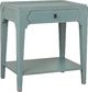 Bassett® Furniture Mayfair Lagoon Bedside Table-0