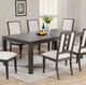 Winners Only® Hartford Deep Washed Gray/Vanilla Dining Side Chair-1