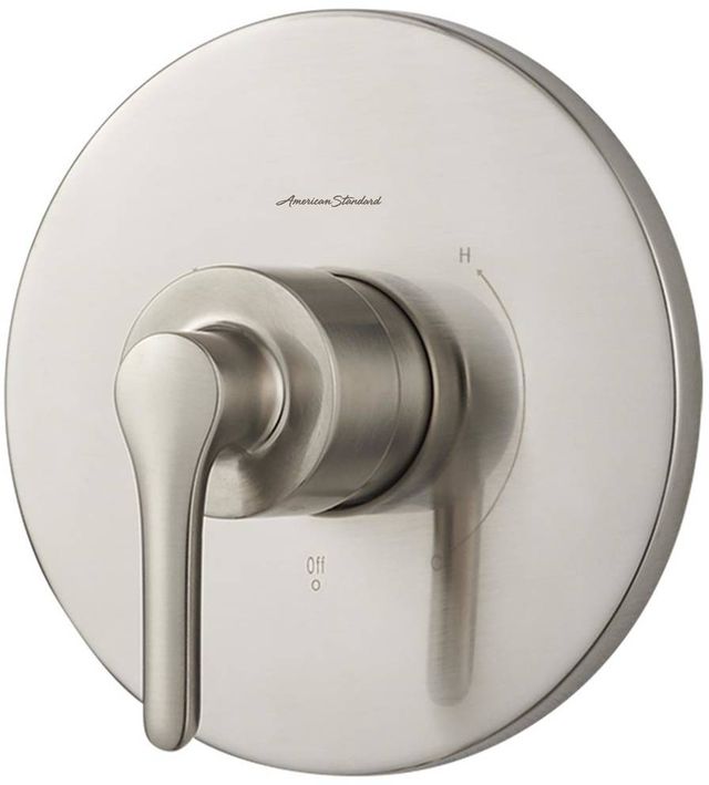 American Standard Studio® S Brushed Nickel Valve Only Trim Kit with Double Ceramic Pressure Balance Cartridge with Lever Handle-0