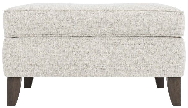 Bernhardt Addison Bernhardt Living White Ottoman-2