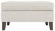 Bernhardt Addison Bernhardt Living White Ottoman-2
