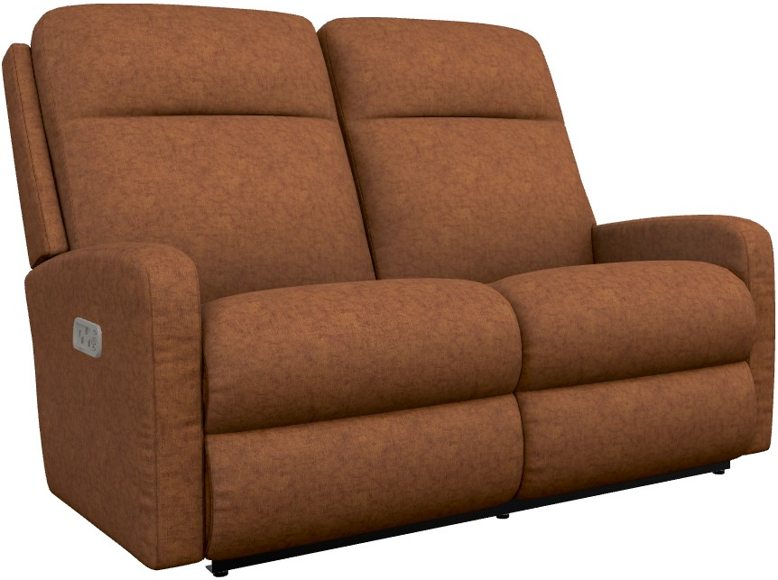 La-Z-Boy® Finley Clay Power Wall Reclining Loveseat with