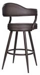 Armen Living Justin Vintage Brown 26" Counter Stool-2