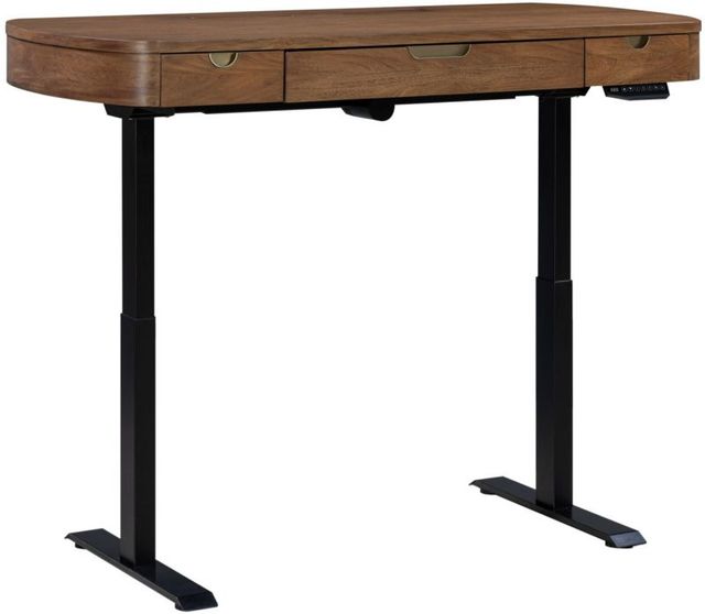 aspenhome® Caden Spiced Caramel 60" Lift Desk-3