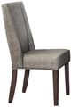 Homelegance® Kavanaugh Dark Brown/Gray Side Chair-3