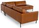 VIG Furniture Divani Casa Sherry 2-Piece Cognac Leather Right-Arm Facing Sofa Sectional and Chaise-3