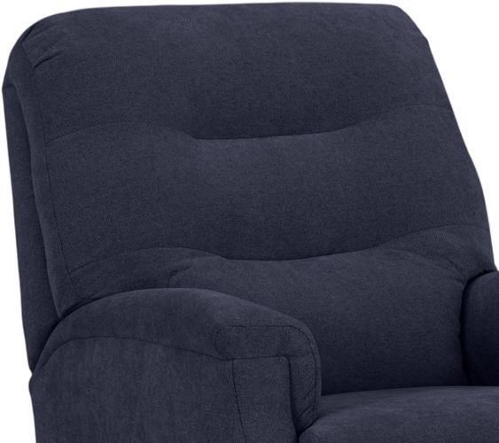 HomeStretch Barbara Jean Navy Manual Recliner-1