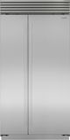 Sub-Zero® Classic Series 23.7 Cu. Ft. Stainless Steel Built In Side-by-Side Refrigerator-0