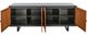 Sunny Designs™ Black/Brown Modern Accent Cabinet-5