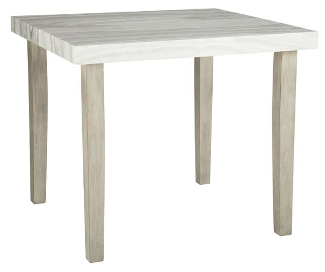Signature Design by Ashley® Karmenton Gray Counter Table with Bisque Base-0