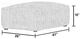iAmerica Boardwalk Oyster Ottoman-4