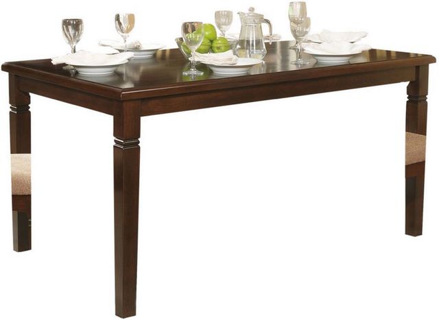 Mazin Furniture Devlin 5-Piece Espresso Dining Table Set-2