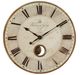 Uttermost® Harrison Gray Beige 23" Clock-0