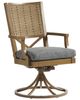 Tommy Bahama® Outdoor Los Altos Valley View Aged Patina Swivel Rocker Chair-0