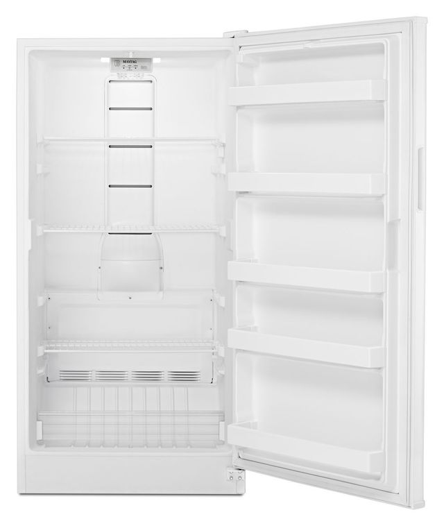 Maytag® 30" 16 Cu. Ft. White Upright Freezer-1