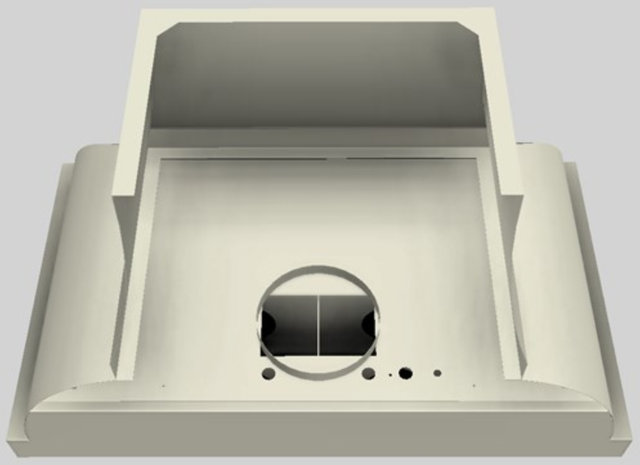 Vent-A-Hood® Designer Series 42" Biscuit Wall Mounted Range Hood-2