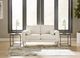 Signature Design by Ashley® Hazela Sandstone Loveseat-4