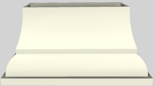 Vent-A-Hood® Designer Series 60" Biscuit Island Range Hood-0