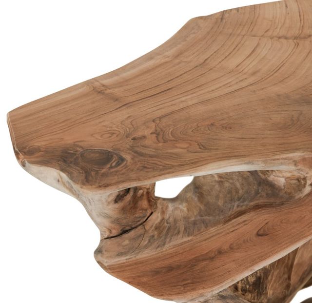 Classic Home Cypress Root Natural Console Table-3