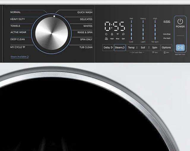 Midea® 2.7 Cu. Ft. White Front Load Washer-4
