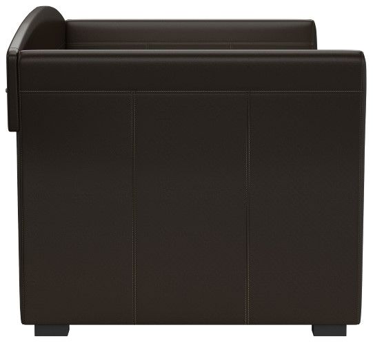 HH2 Home Montgomery Brown Upholstered Daybed-3