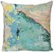 Stylecraft Tamara Day Green/Red Square Designer Pillow-0