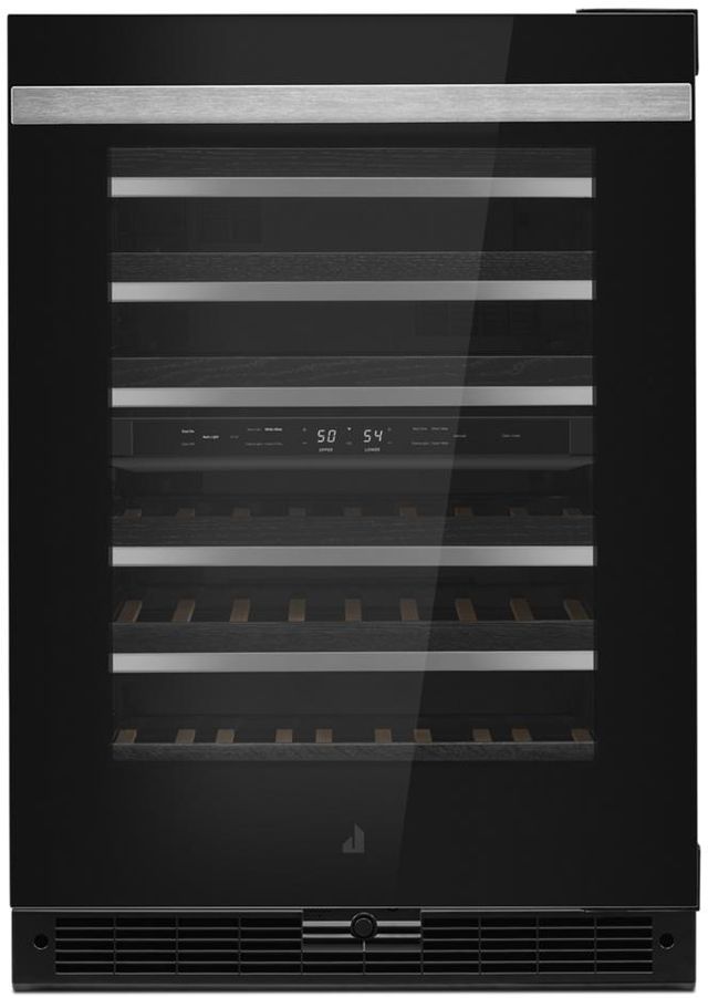 JennAir® NOIR™ 24" Black Wine Cooler-0