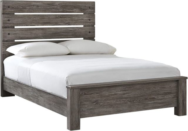 Signature Design by Ashley® Cazenfeld Black/Gray Queen Panel Bed-1