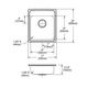 Elkay Lustertone® Classic Lustrous Satin 17" x 20" x 5-1/2" 1-Hole Single Bowl Drop-in ADA Sink-2