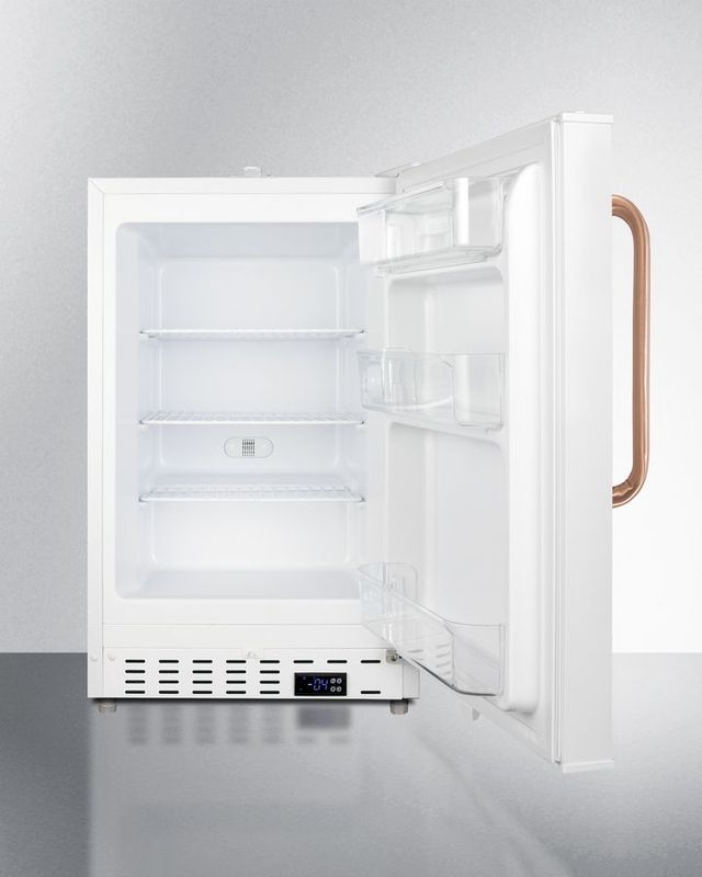 Summit® MOMCUBE™ 2.7 Cu. Ft. White Built In All-Freezer-4