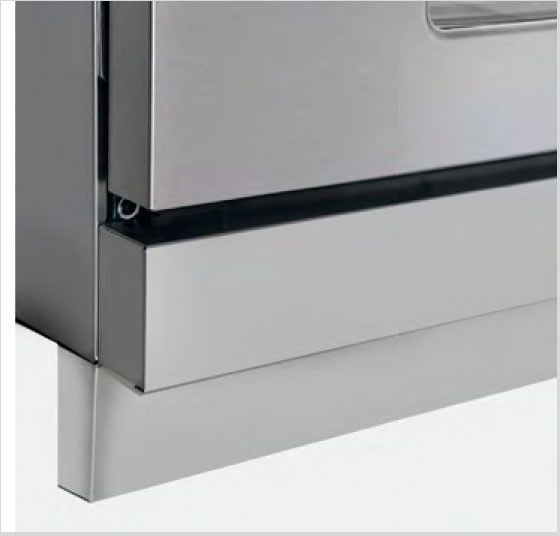 American Range Medallion Series 30" Stainless Steel Range Curb Base-0