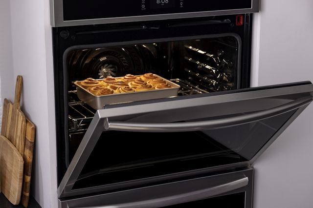 Frigidaire Gallery 27" Smudge-Proof® Black Stainless Steel Double Electric Wall Oven-1