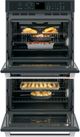 Café™ 30" Matte Black Double Electric Wall Oven-1