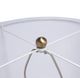 A & B Home Gold/Gray with Drumshade Table Lamp-4