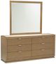 Michael Amini® Portrait Sienna Brown Large Dresser with Mirror-0