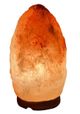 A & B Home Pink 4.5" Himalayan Salt Lamp with Wooden Base-1